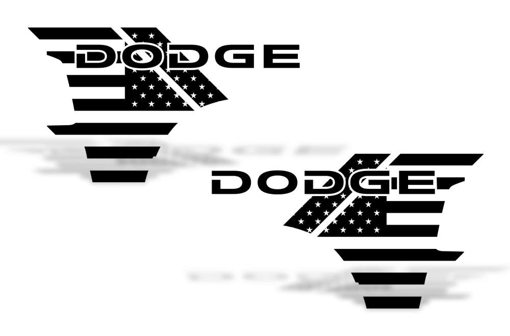 Dodge Ram Quarter-Panel Vinyl Wrap (2009-2018) Dodge-USA - RacerX Customs