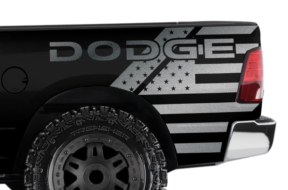 Dodge Ram Quarter-Panel Vinyl Wrap (2009-2018) Dodge-USA - RacerX Customs