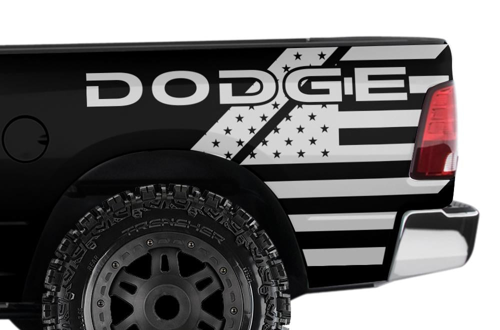 Dodge Ram Quarter-Panel Vinyl Wrap (2009-2018) Dodge-USA - RacerX Customs