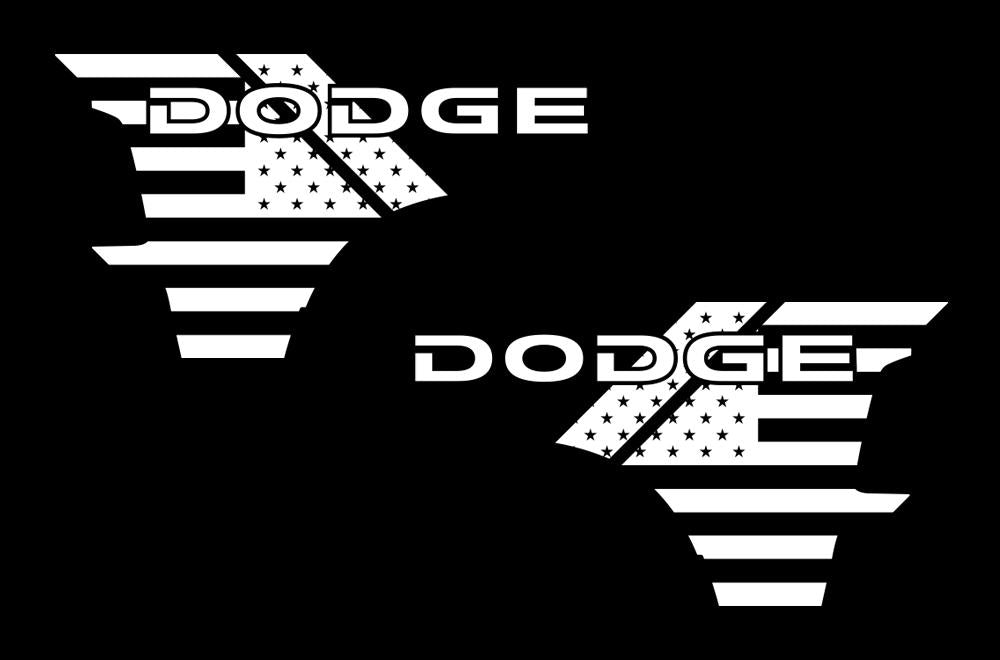 Dodge Ram Quarter-Panel Vinyl Wrap (2009-2018) Dodge-USA - RacerX Customs