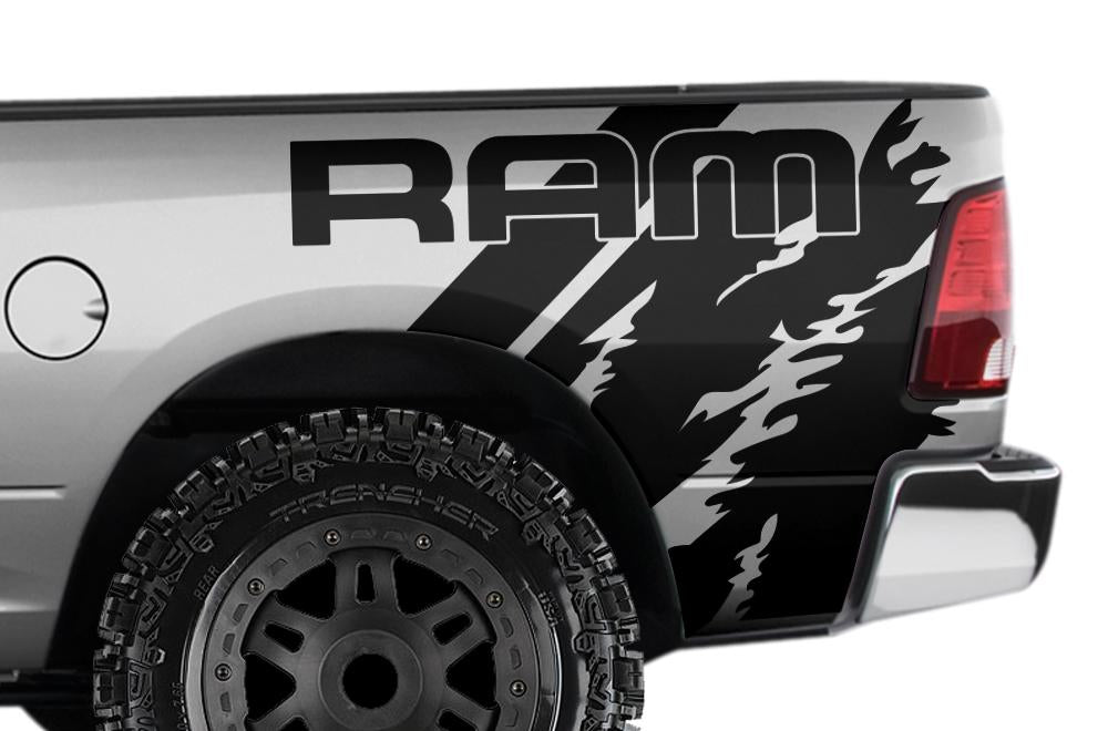 Dodge Ram Quarter-Panel Vinyl Wrap (2009-2018) RAM - RacerX Customs