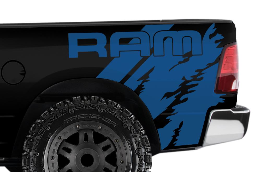 Dodge Ram Quarter-Panel Vinyl Wrap (2009-2018) RAM - RacerX Customs