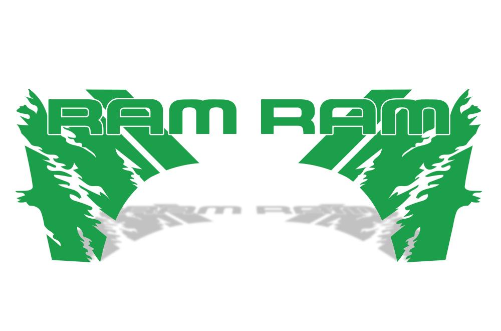 Dodge Ram Quarter-Panel Vinyl Wrap (2009-2018) RAM - RacerX Customs
