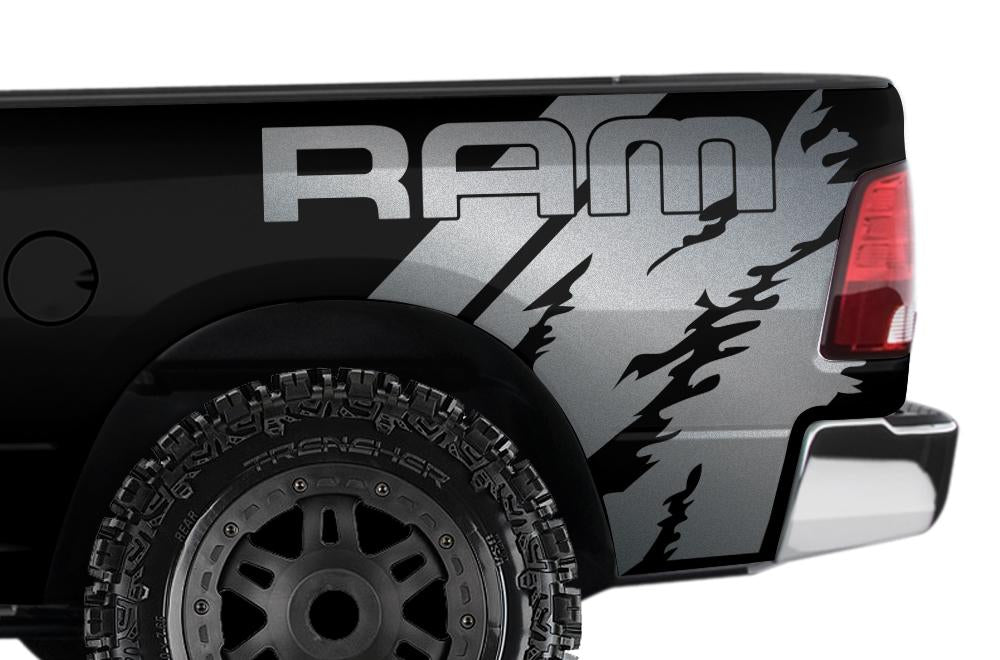 Dodge Ram Quarter-Panel Vinyl Wrap (2009-2018) RAM - RacerX Customs