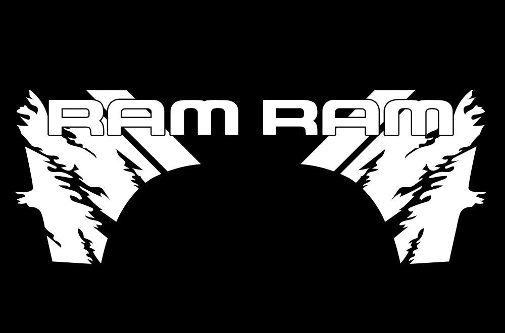 Dodge Ram Quarter-Panel Vinyl Wrap (2009-2018) RAM - RacerX Customs