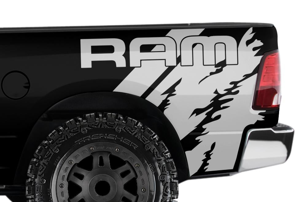 Dodge Ram Bed Vinyl Accent Graphic – RacerX Customs | Auto Graphics ...