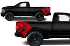 Dodge Ram Quarter-Panel Vinyl Wrap (2009-2018) Scream - RacerX Customs