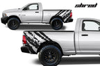 Dodge Ram Quarter-Panel Vinyl Wrap (2009-2018) Shred - RacerX Customs
