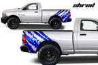 Dodge Ram Quarter-Panel Vinyl Wrap (2009-2018) Shred - RacerX Customs