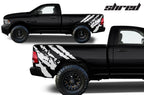 Dodge Ram Quarter-Panel Vinyl Wrap (2009-2018) Shred - RacerX Customs