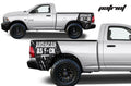 Dodge Ram Quarter-Panel Vinyl Wrap (2009-2018) American As... - RacerX Customs
