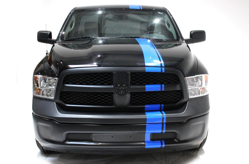 Dodge Ram Vinyl Race Stripe Kit (2009-2018) Euro Stripes - RacerX Customs