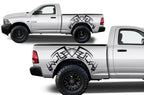 Dodge Ram Vinyl Stripes Wrap Kit (2009-2018) Tribal - RacerX Customs