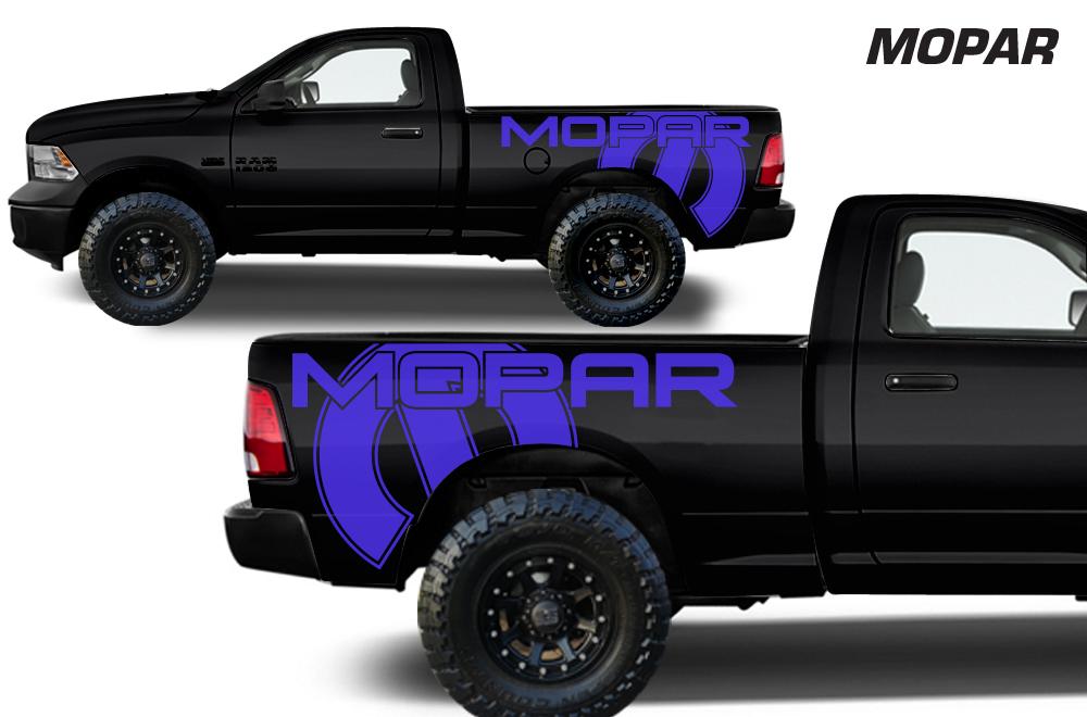 Dodge Ram 6.5 Bed Wrap (2009-2018) Vinyl - Mopar - RacerX Customs