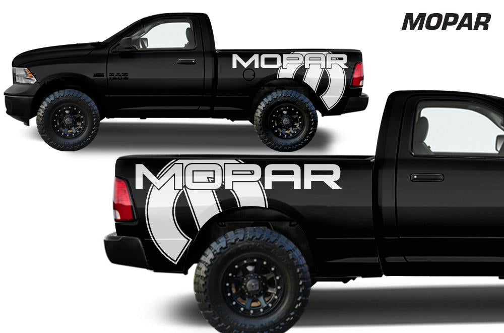 Dodge Ram 6.5 Bed Wrap (2009-2018) Vinyl - Mopar - RacerX Customs