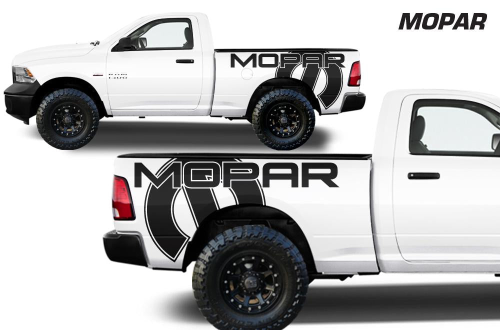 Dodge Ram 6.5 Bed Wrap (2009-2018) Vinyl - Mopar - RacerX Customs