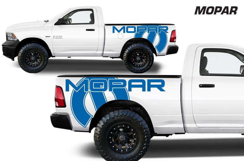 Dodge Ram 6.5 Bed Wrap (2009-2018) Vinyl - Mopar - RacerX Customs