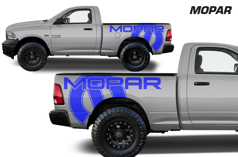 Dodge Ram 6.5 Bed Wrap (2009-2018) Vinyl - Mopar - RacerX Customs
