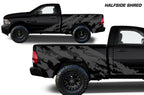 Dodge Ram 6.5 Bed Wrap (2009-2018) Vinyl - Shred - RacerX Customs