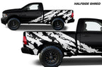 Dodge Ram 6.5 Bed Wrap (2009-2018) Vinyl - Shred - RacerX Customs