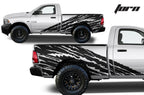 Dodge Ram 6.5 Bed Wrap (2009-2018) Vinyl - Torn - RacerX Customs