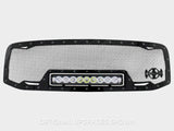 Dodge Ram 2500/3500/4500 Grille with LED Light Bar ('06-'09) RC1X - RacerX Customs