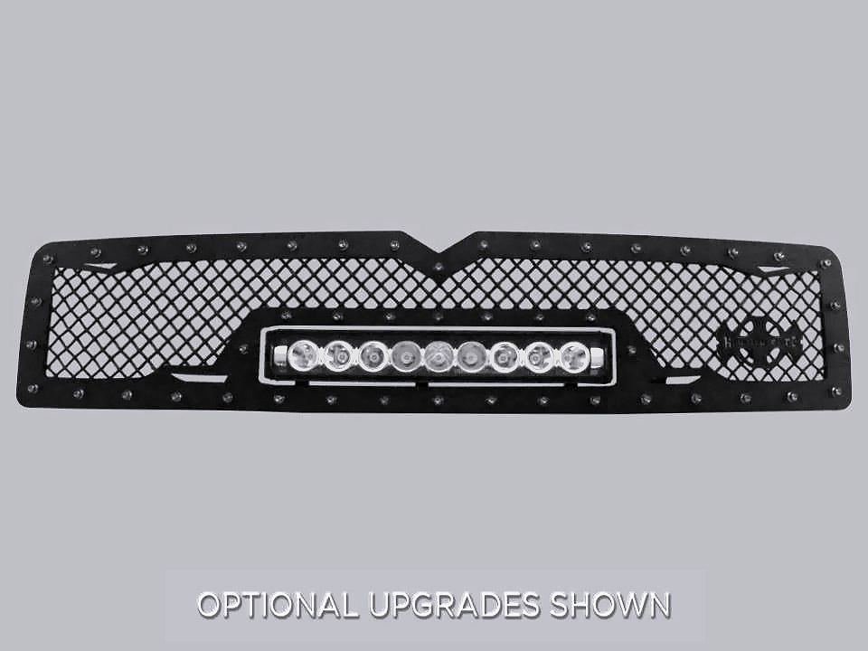 Dodge Ram 2500/3500/4500 Grille with LED Light Bar ('94-'02) RC1X - RacerX Customs