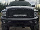 Dodge Ram 2500/3500/4500 Grille with LED Light Bar ('03-'05) RC1X - RacerX Customs