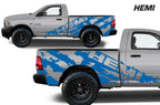 Dodge Ram 6.5 Bed Wrap (2009-2018) Vinyl - Hemi - RacerX Customs