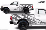 Dodge Ram 6.5 Bed Wrap (2009-2018) Vinyl - Hemi - RacerX Customs