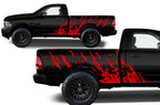 Dodge Ram 6.5 Bed Wrap (2009-2018) Vinyl - Splash - RacerX Customs