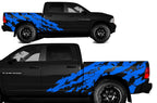 Dodge Ram 5.7 Bed Wrap Kit (2009-2018) Vinyl - Shred - RacerX Customs