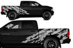 Dodge Ram 5.7 Bed Wrap Kit (2009-2018) Vinyl - Shred - RacerX Customs
