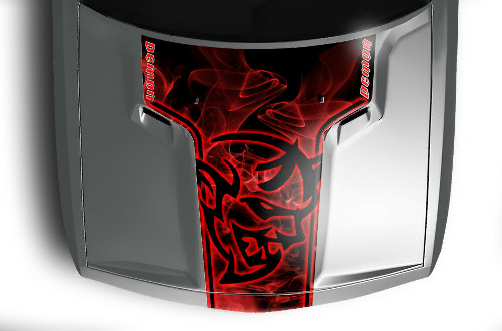 Dodge Challenger Hood Graphics (2008-2017) DEMON - RacerX Customs