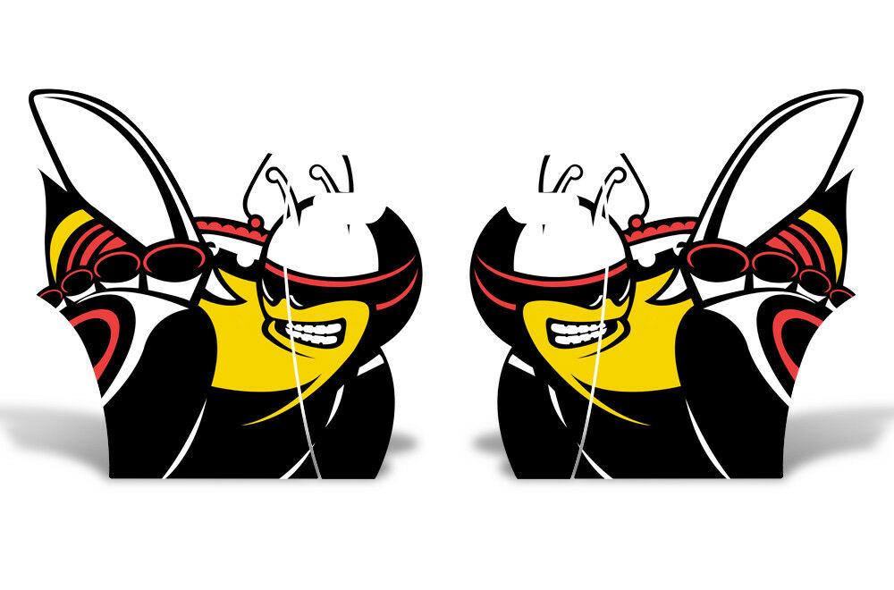 Dodge Challenger Side Graphics (2008-2017) BUMBLE BEE - RacerX Customs