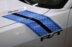 Dodge Challenger Hash Stripe Graphics (2008-2017) DIAMOND PLATE - RacerX Customs