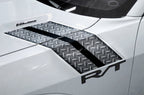 Dodge Challenger Hash Stripe Graphics (2008-2017) DIAMOND PLATE - RacerX Customs
