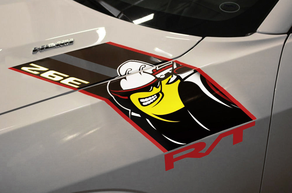 Dodge Challenger Hash Stripe Graphics (2008-2017) SCATPACK - RacerX Customs