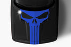 Dodge Challenger Vinyl Hood Decal (2008-2017) PUNISHER - RacerX Customs