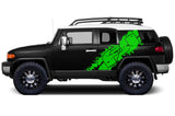 Toyota FJ Cruiser Wrap Kit - Quarter Panel Vinyl - FJ Graphic (2007-2014) - RacerX Customs