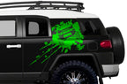 Toyota FJ Cruiser Wrap Kit - Quarter Panel Vinyl - Splash (2007-2014) - RacerX Customs