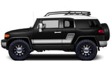 Toyota FJ Cruiser Vinyl Stripe Kit - Gradient Stripes (2007-2014) - RacerX Customs