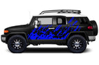 Toyota FJ Cruiser Wrap Kit - Vinyl - Burst (2007-2014) - RacerX Customs