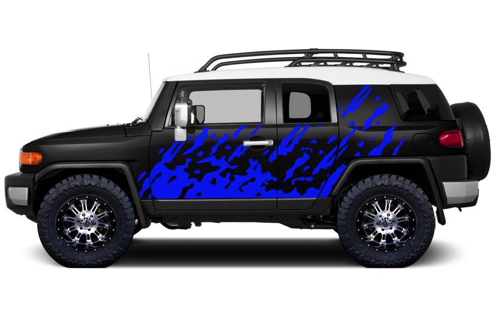 Toyota FJ Cruiser Wrap Kit - Vinyl - Burst (2007-2014) - RacerX Customs