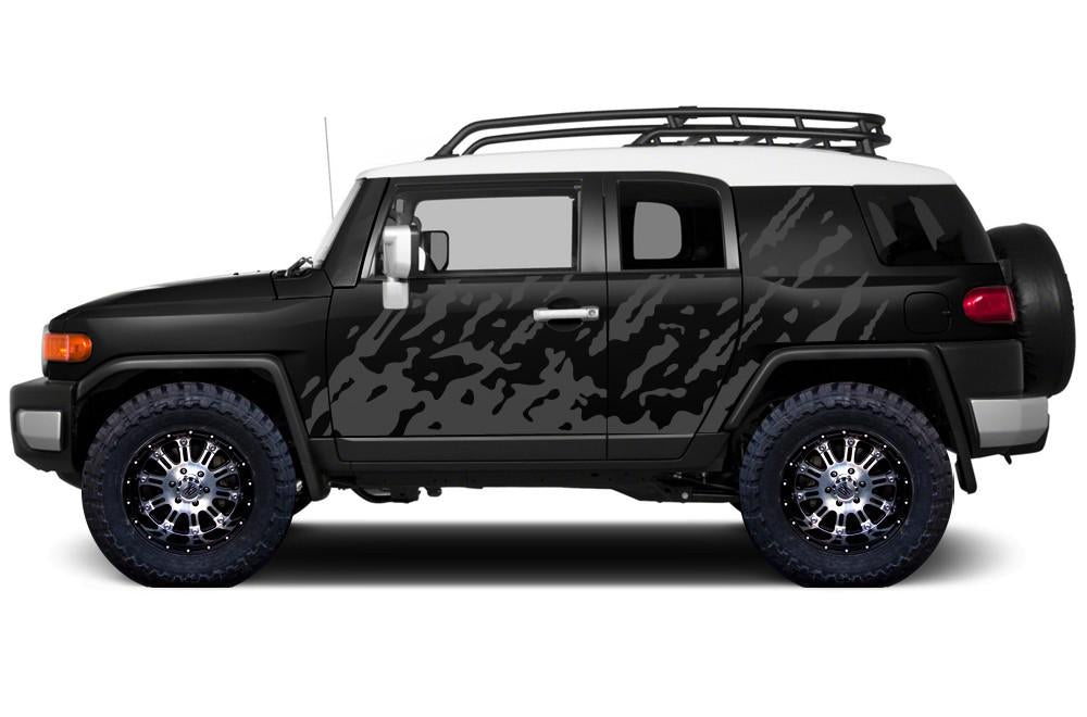 Toyota FJ Cruiser Wrap Kit - Vinyl - Burst (2007-2014) - RacerX Customs