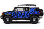Toyota FJ Cruiser Wrap Kit - Vinyl - Safari Stripes (2007-2014) - RacerX Customs