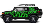 Toyota FJ Cruiser Wrap Kit - Vinyl - Safari Stripes (2007-2014) - RacerX Customs