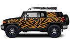 Toyota FJ Cruiser Wrap Kit - Vinyl - Safari Stripes (2007-2014) - RacerX Customs