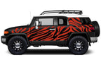 Toyota FJ Cruiser Wrap Kit - Vinyl - Safari Stripes (2007-2014) - RacerX Customs