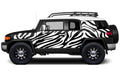 Toyota FJ Cruiser Wrap Kit - Vinyl - Safari Stripes (2007-2014) - RacerX Customs